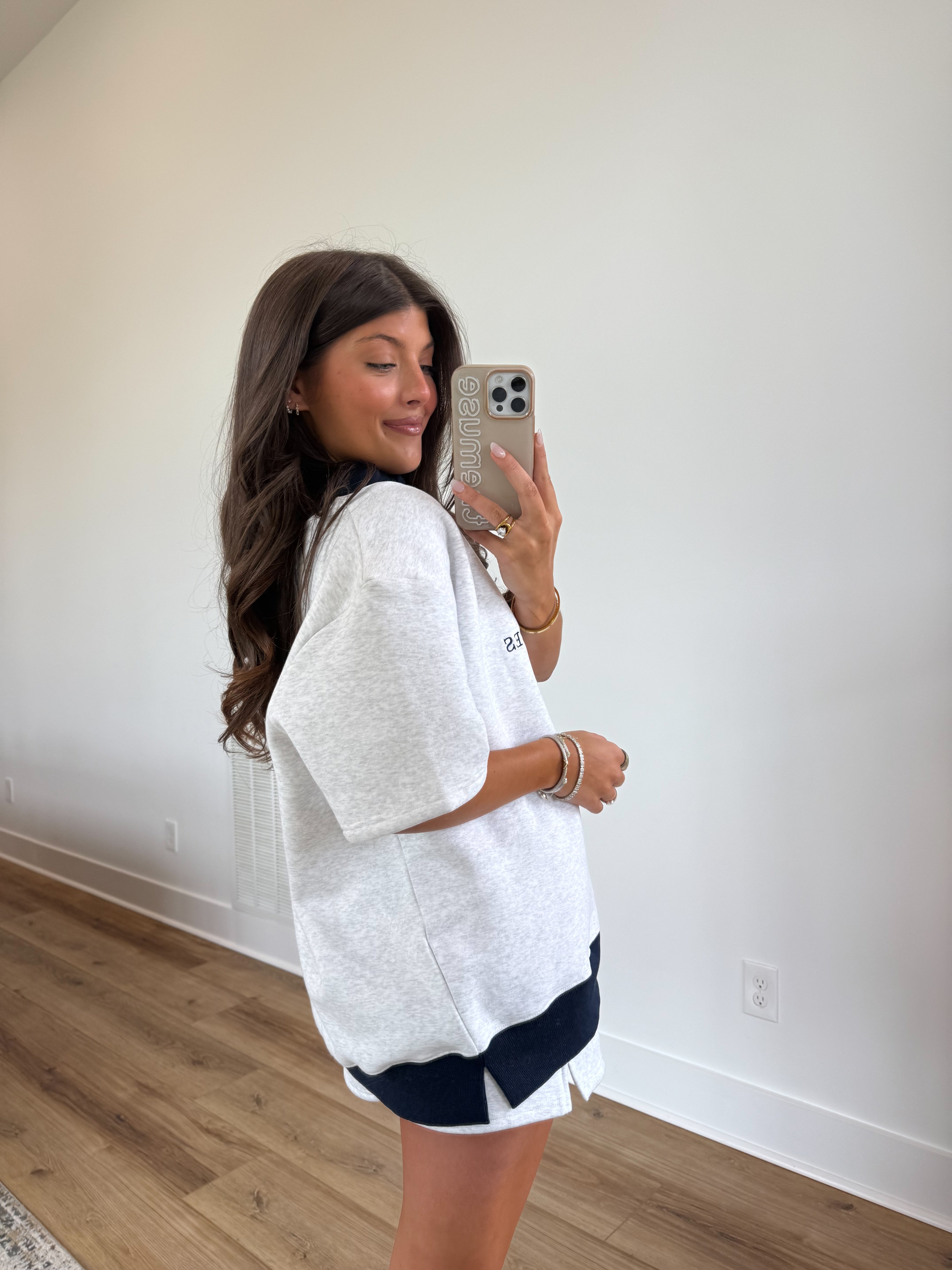 USA Mockneck Sweatshirt Tee