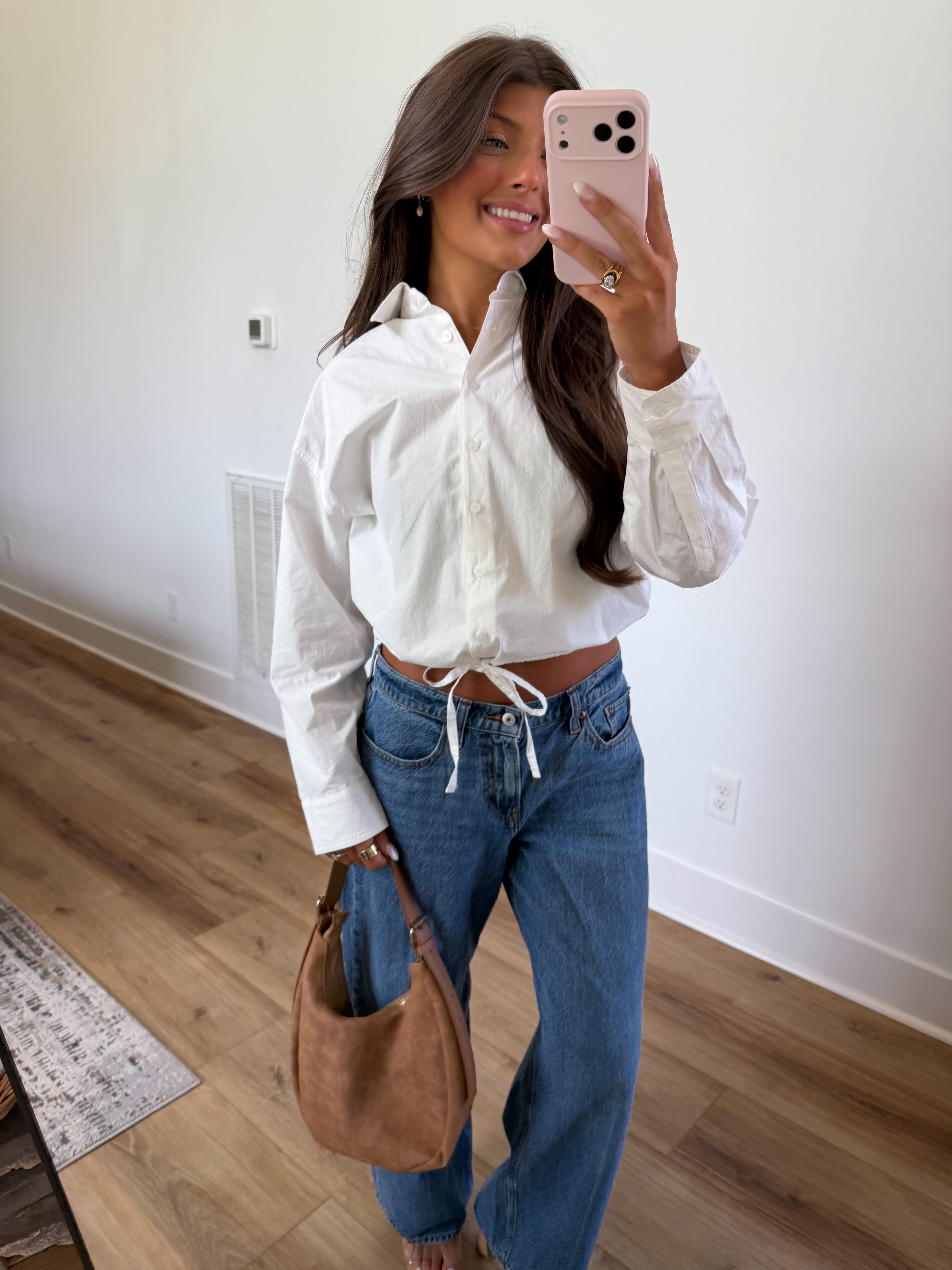 Ellis Tie Shirt (White)