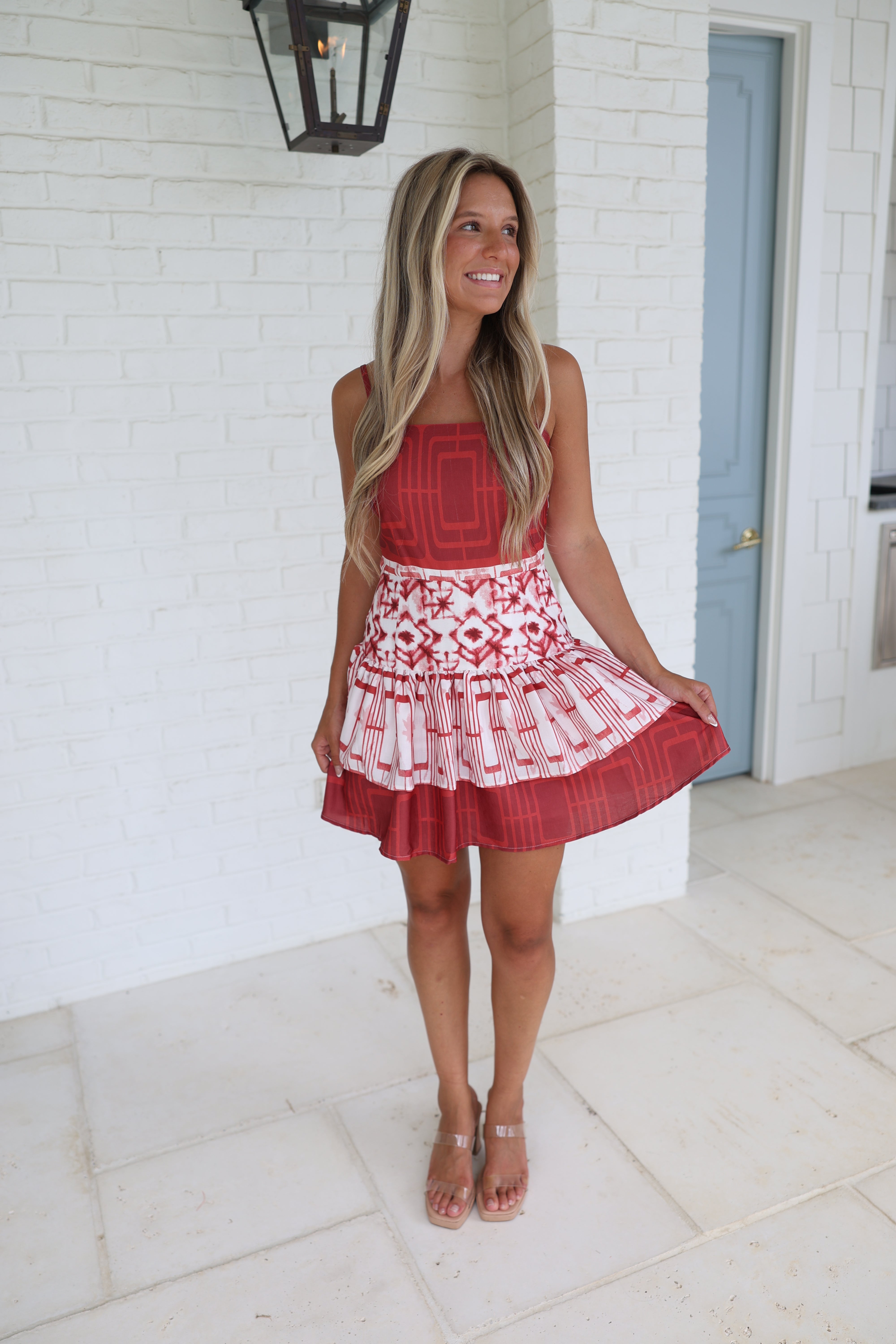 The Rivalry Dress (Maroon)