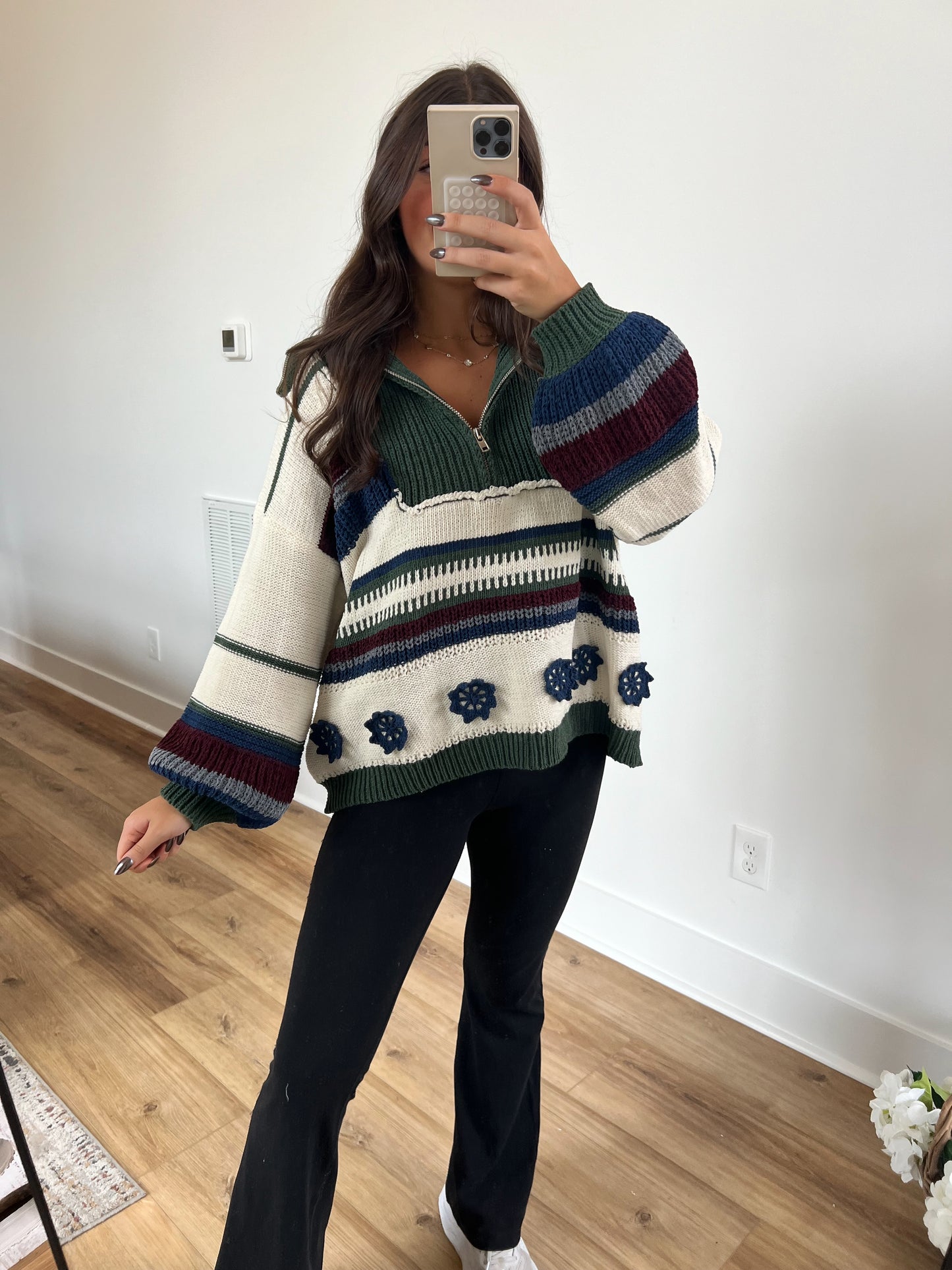 Dreamy Pullover (Green Multi)