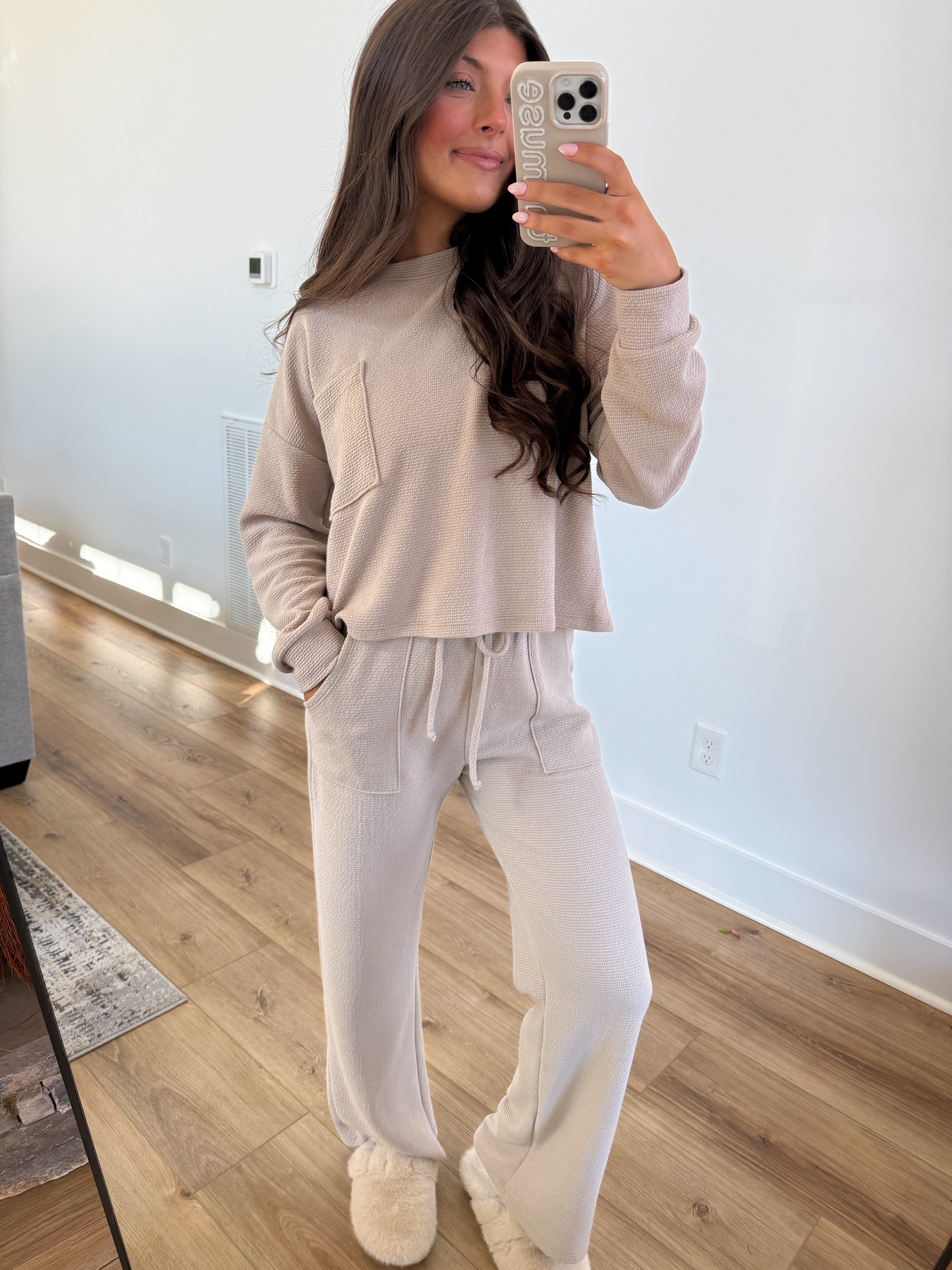 Essential Lounge PANTS (Taupe)