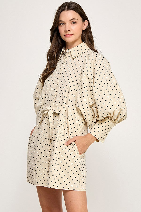 Sunday Morning Dress (Polka Dot)