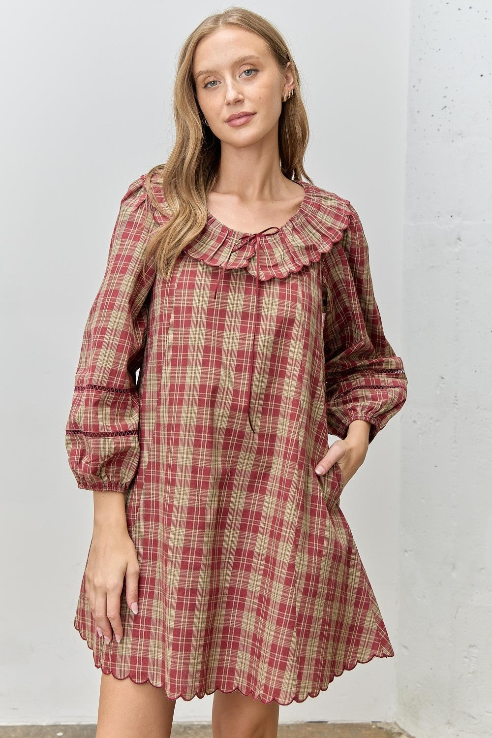 The Cranberry Cottage Dress