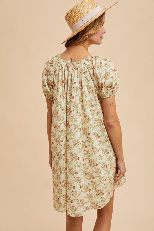 Antique Rose Mini Dress