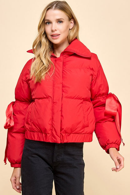 Girly Girl Puffer (RED)