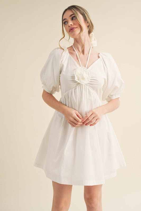 Final Rose Mini Dress