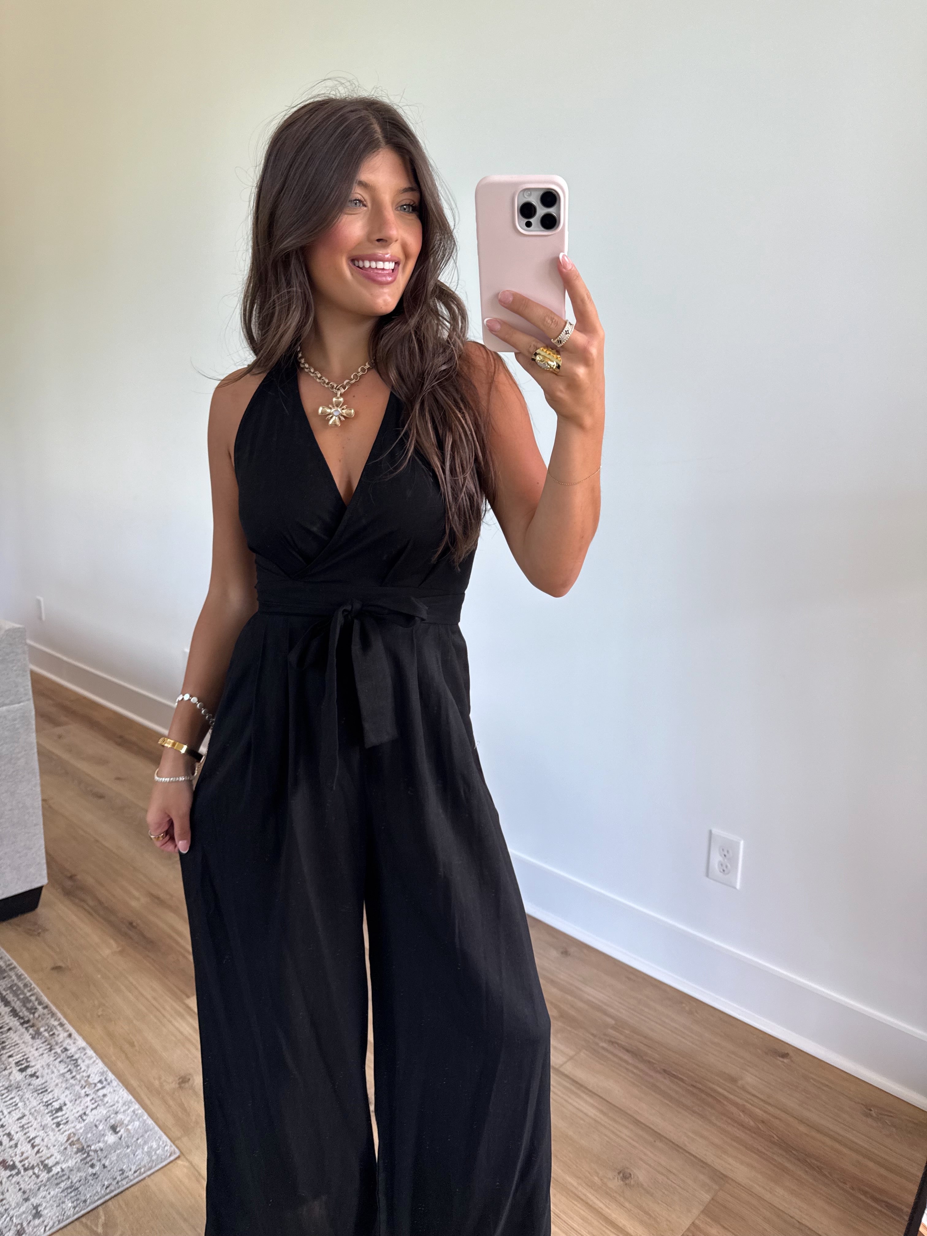 Like a Dream Jumpsuit (Black)