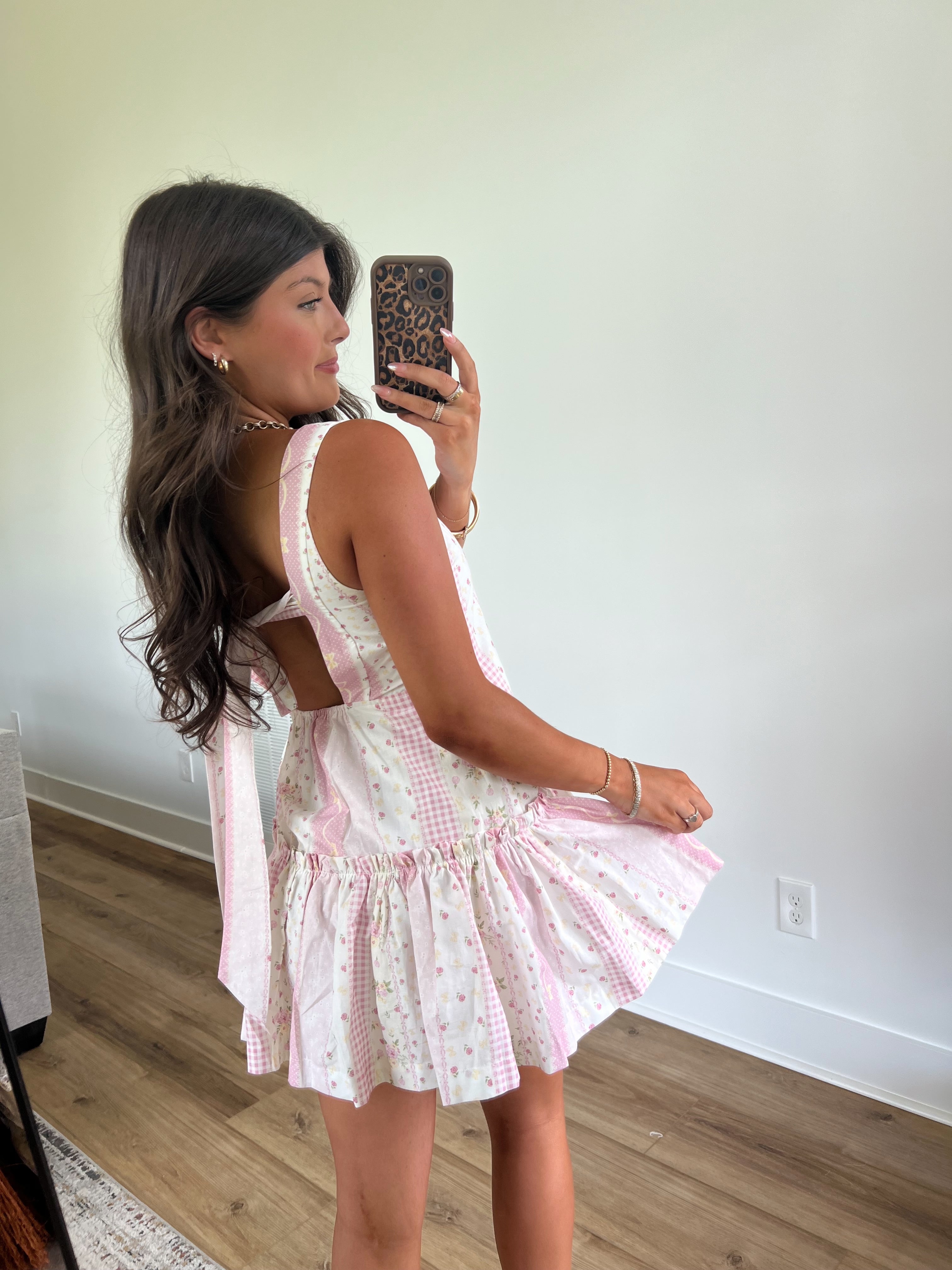 Dreamy Bow Mini Dress