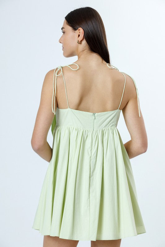 The Honeydew Bow Dress