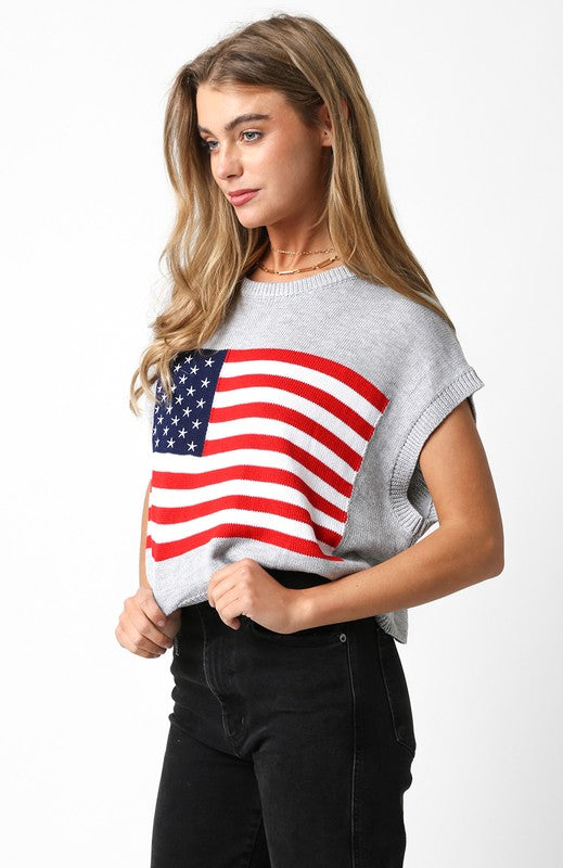 USA Loose Top