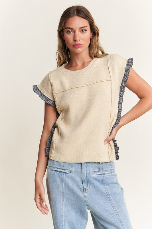 The Rue Ruffle Top