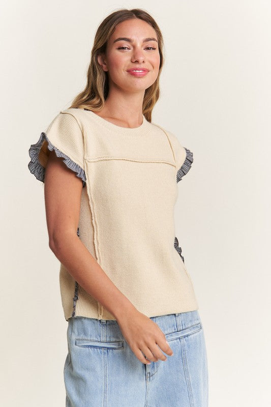 The Rue Ruffle Top