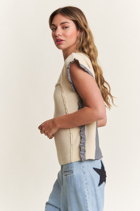 The Rue Ruffle Top