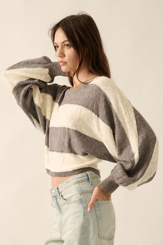 Dolman Sweater (Grey Sky)