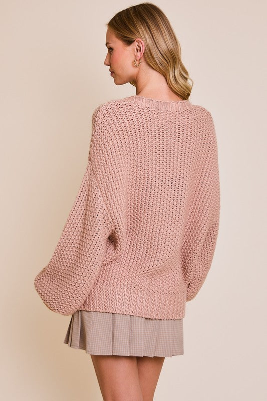 Chunky Yarn Sweater