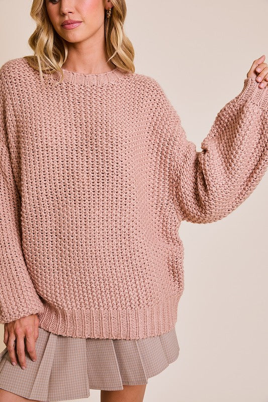 Chunky Yarn Sweater