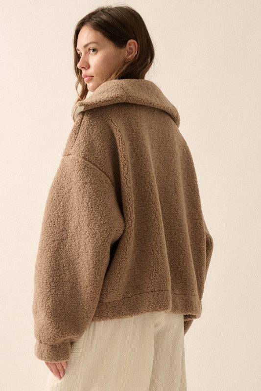 Brown Sugar Sherpa Pullover