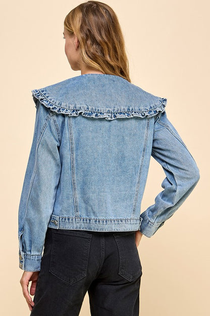 Donner Denim Collared Jacket