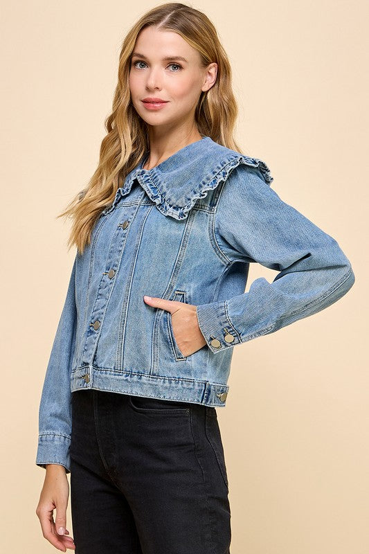 Donner Denim Collared Jacket