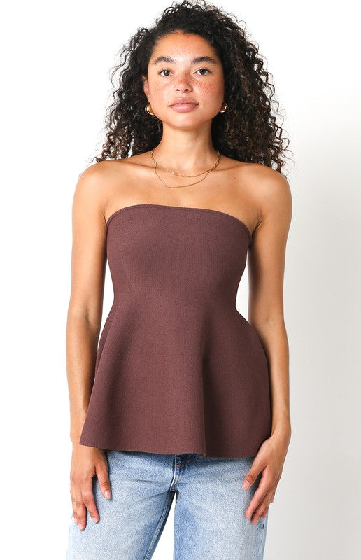 Celeste Strapless Top