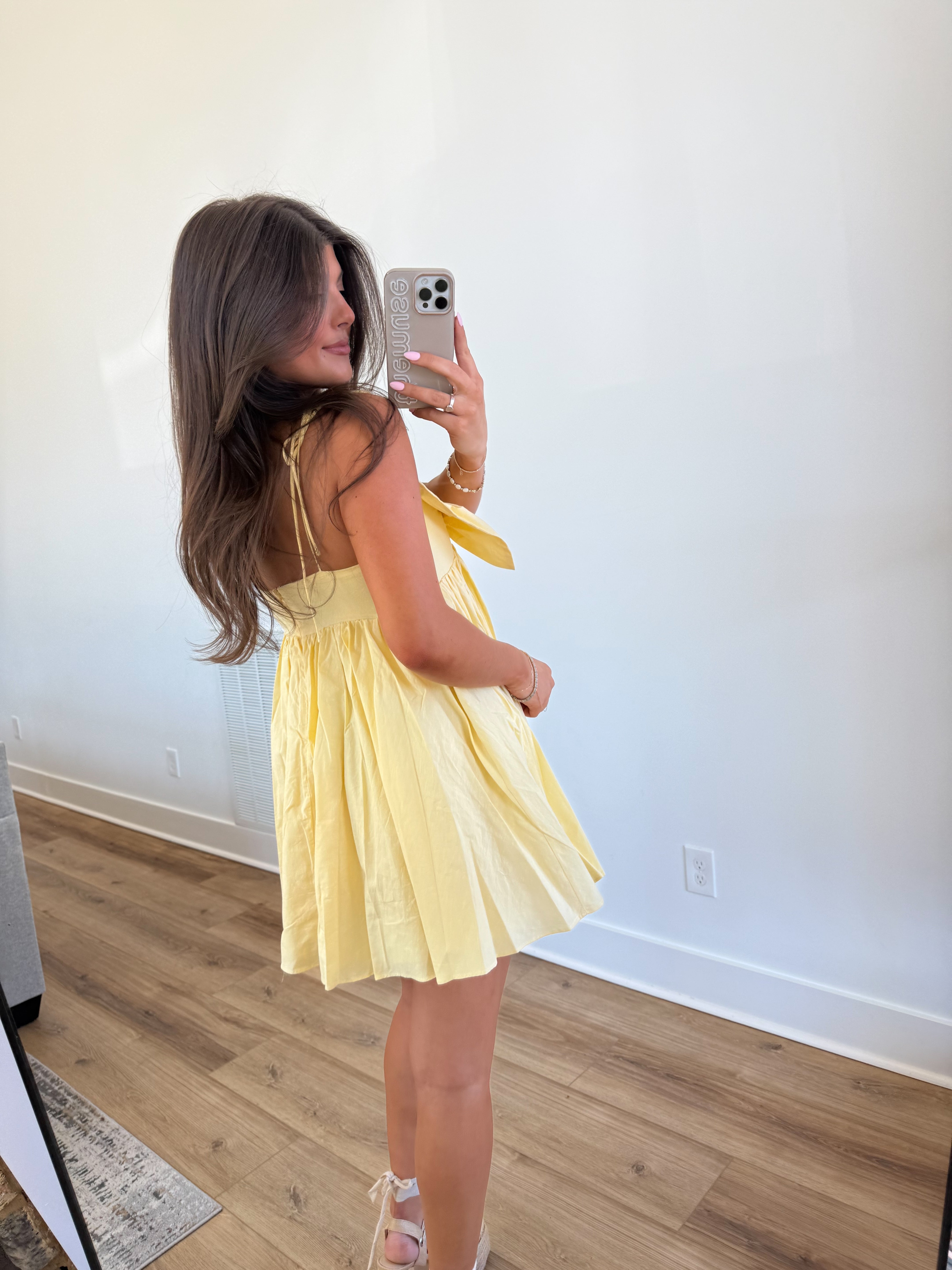 The Buttercup Bow Dress