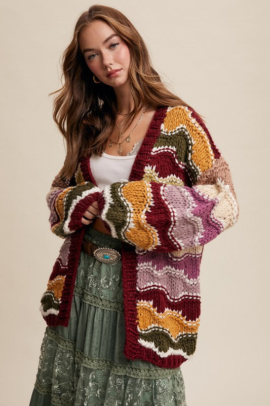 By The Fire Crochet Cardigan