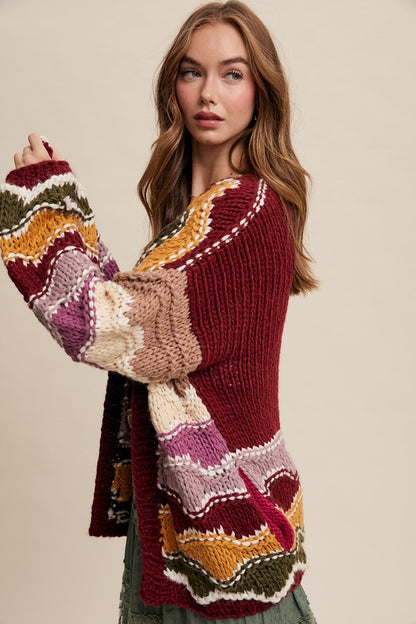 By The Fire Crochet Cardigan