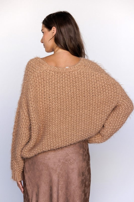 Teddy Toasty Cardigan (Tan)