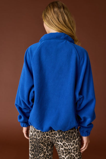 Royal Blue Fleece Jacket