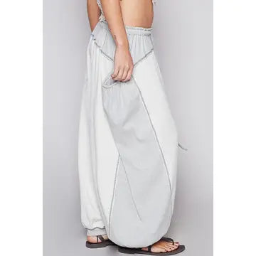 Grey Stitch Pant
