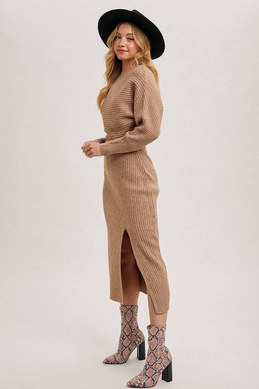 Holiday Toast Knit Dress