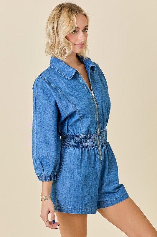 Denim Days Romper