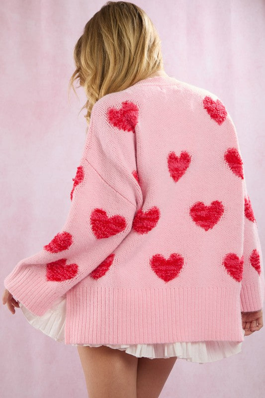 Pink Sweetheart Sweater