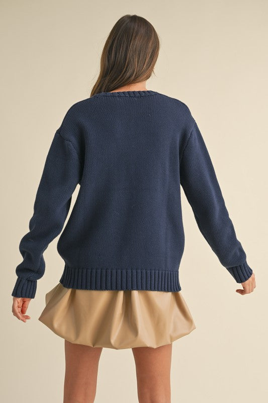 The All-American Knit (Navy)