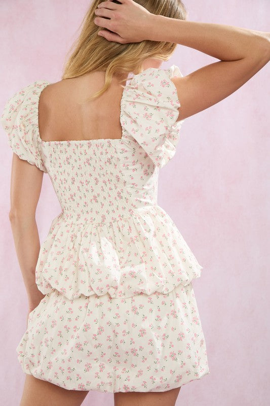 Peonies Skort Set