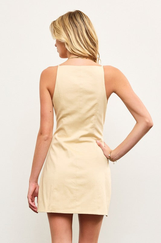 Classy Button Up Dress