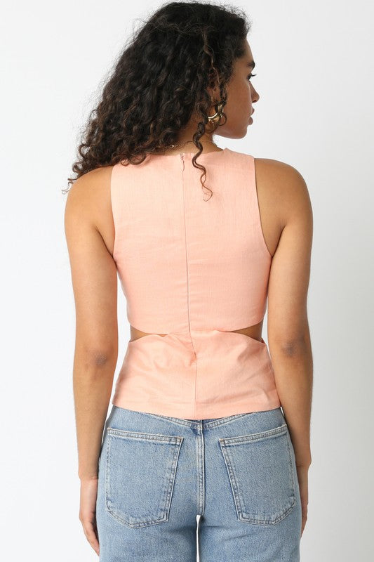 The Del Mar Top (Orange)
