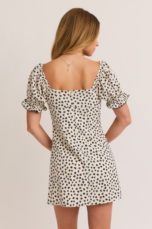 Ditsy Daisy Mini Dress