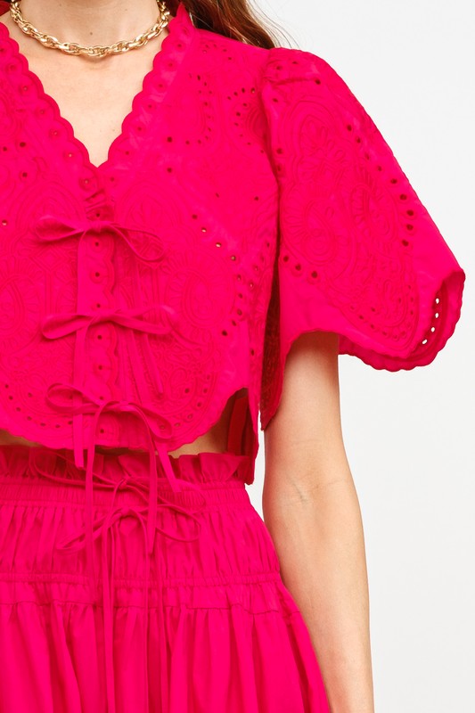 Red Reef Shorts Set