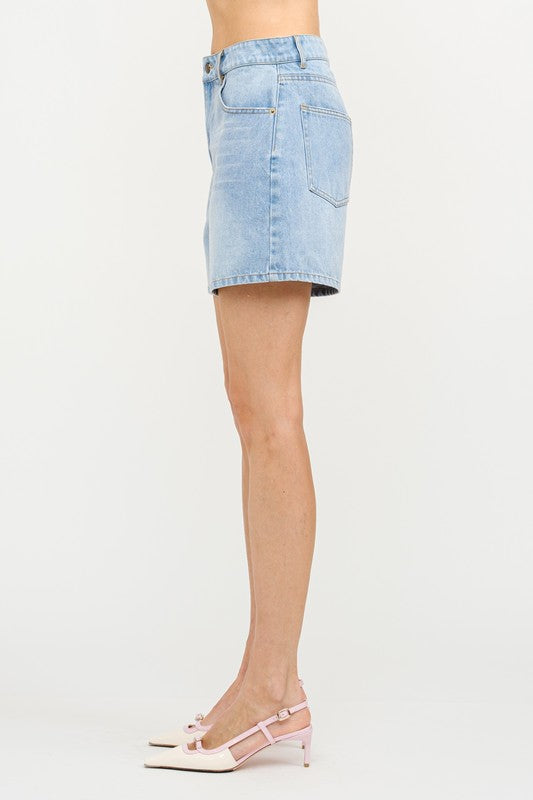 David Denim Shorts