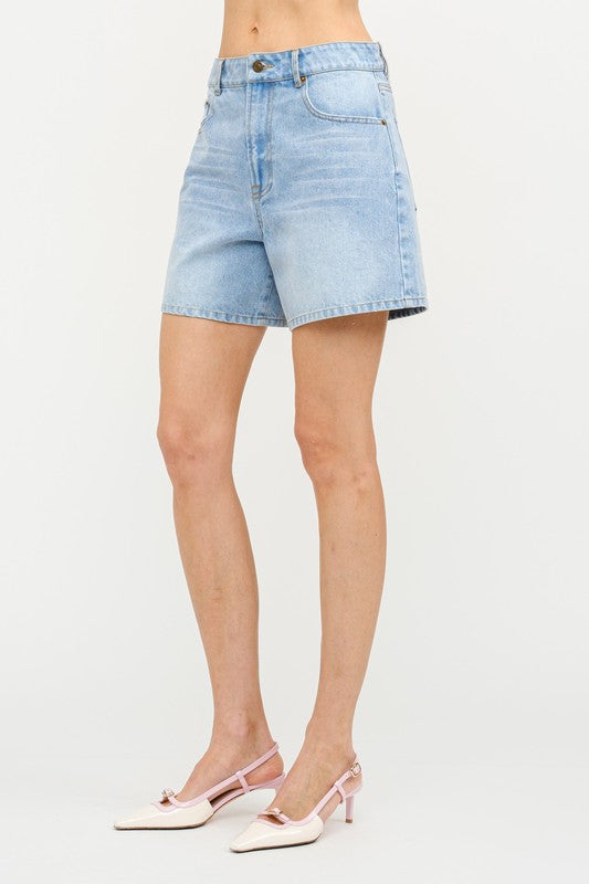 David Denim Shorts