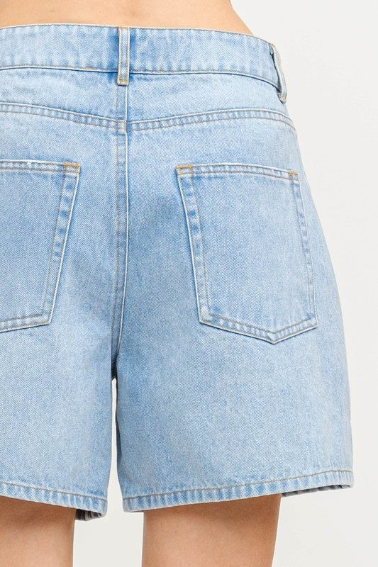 David Denim Shorts