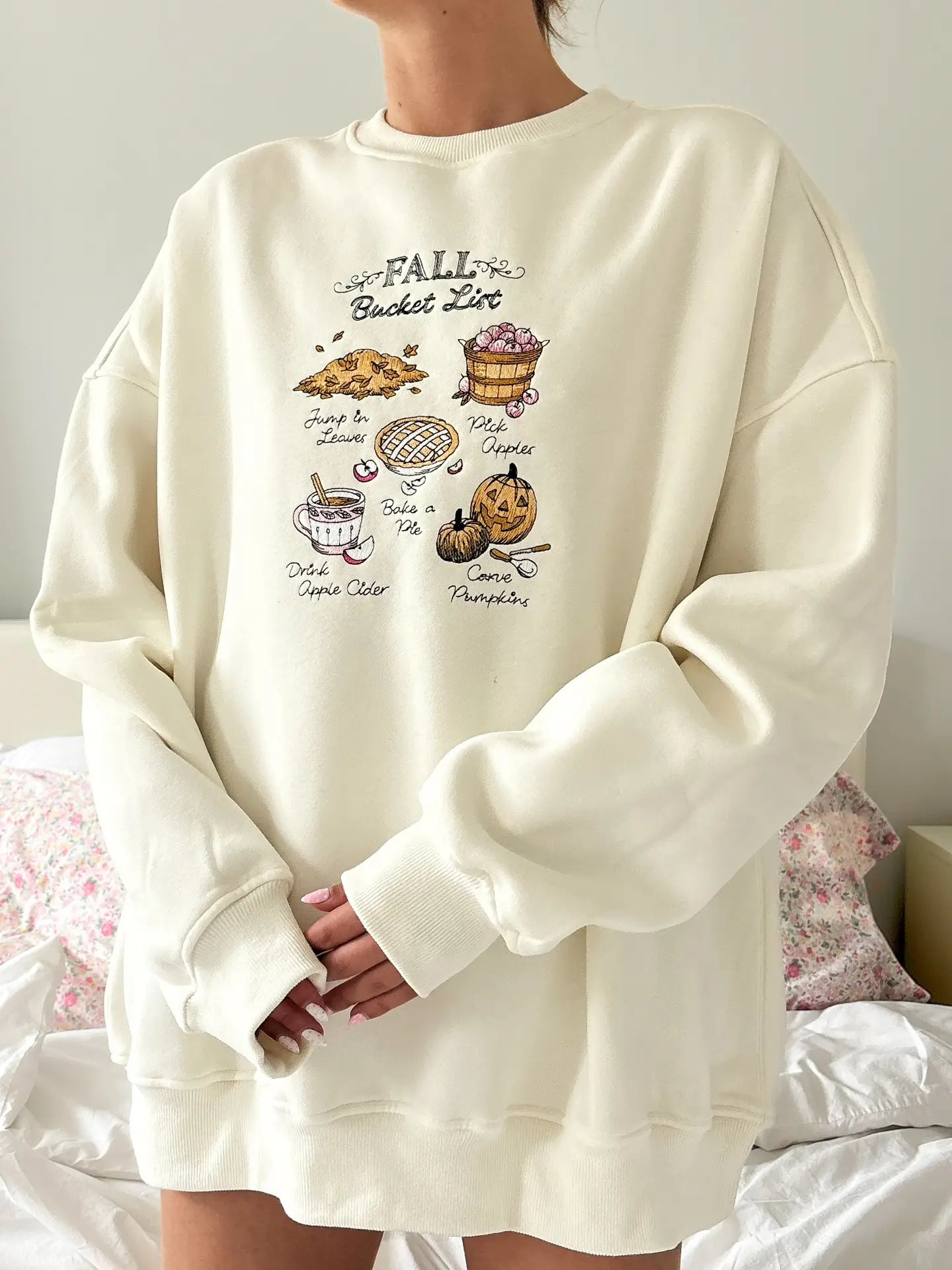 Fall Bucket List (Ivory)