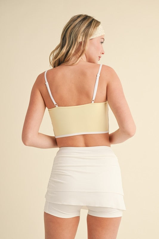 Lemon Sweetheart Tank