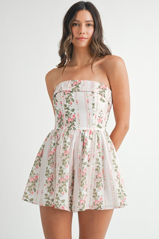 Rose Breeze Romper