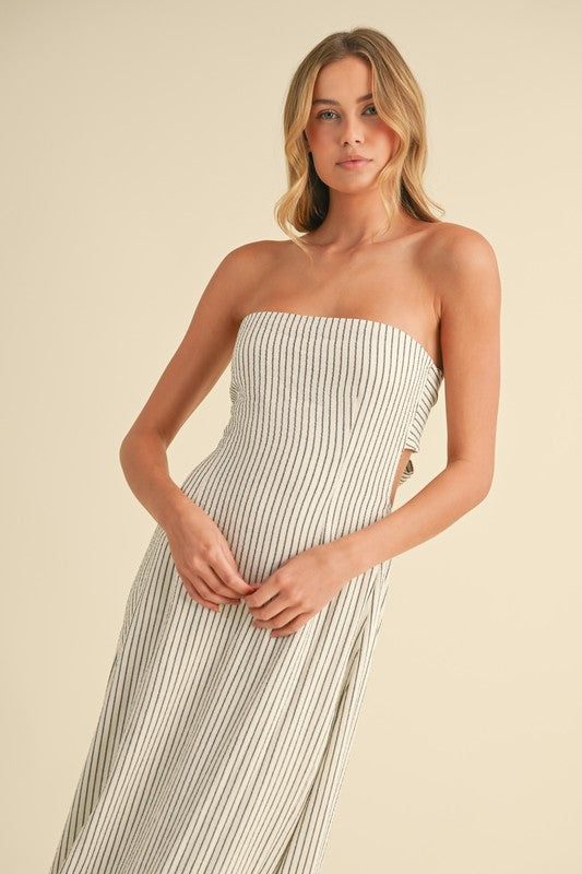 Cali Stripe Maxi Dress (Restock)