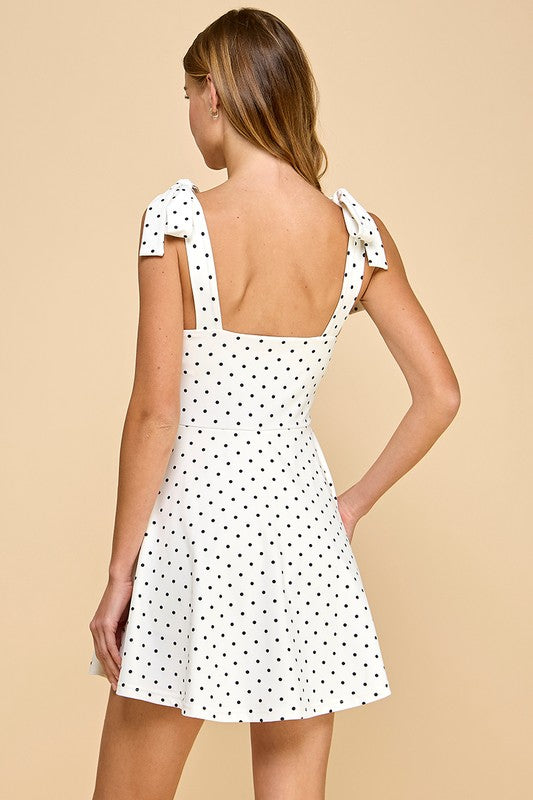 Polka Dot Motion Athletic Dress