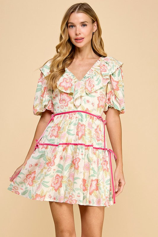 Floral Lorenze Mini Dress