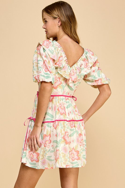 Floral Lorenze Mini Dress