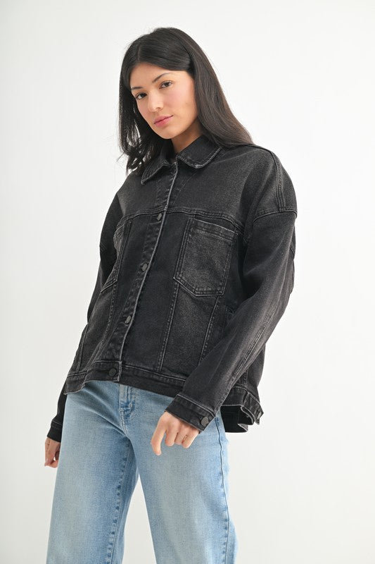 Black Denim Jacket
